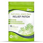 FLexiknee Warming Herbal Pain Patches for Knees w/ 12-Hour Extra Strength & Adhesion - Bone-on-Bone, Joint Ache, Muscle Soreness Support - 12 Heat Patches for Pain Relief for Knees, Back & Neck