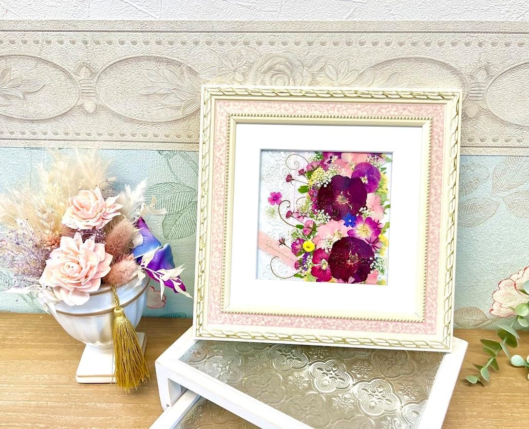 レッドバラ&イエローヘリクリサム2点セット*¨… ハーバリウムボトルフラワー