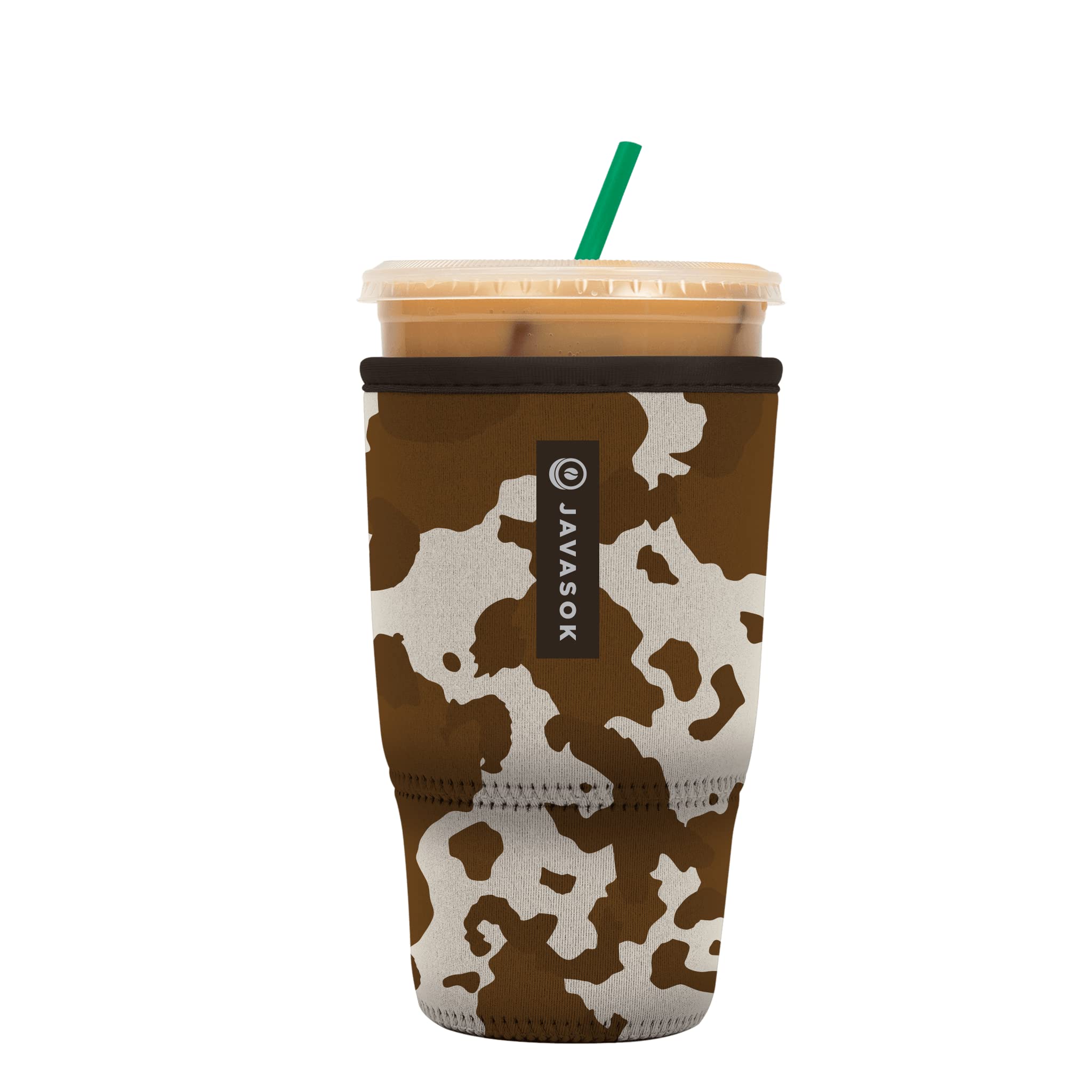 Sok It JavaSok Iced Coffee &amp; Cold Soda Insulated Neoprene Cup Sleeve (Cowgirl, Large: 30-32oz)