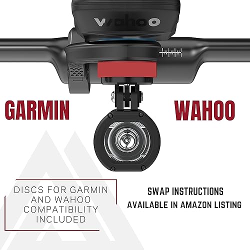 Miniatura 4 de KOM Cycling CM06 Soporte de computadora GoPro de liberación rápida para computadoras Wahoo y Garmin Bike más paquete de adaptador TG03 GoPro