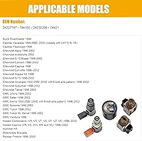 Vista 2 de Kit de solenoide de transmisión 4L60E 4L65E de 5 piezas compatible con GM 1993-2002/Chevrolet