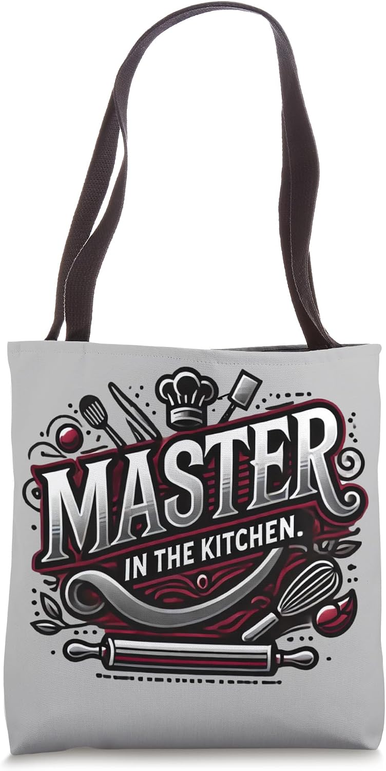 Funny Master In The Kitchen Culinary Baker Baking Cook Gift Tote Bag