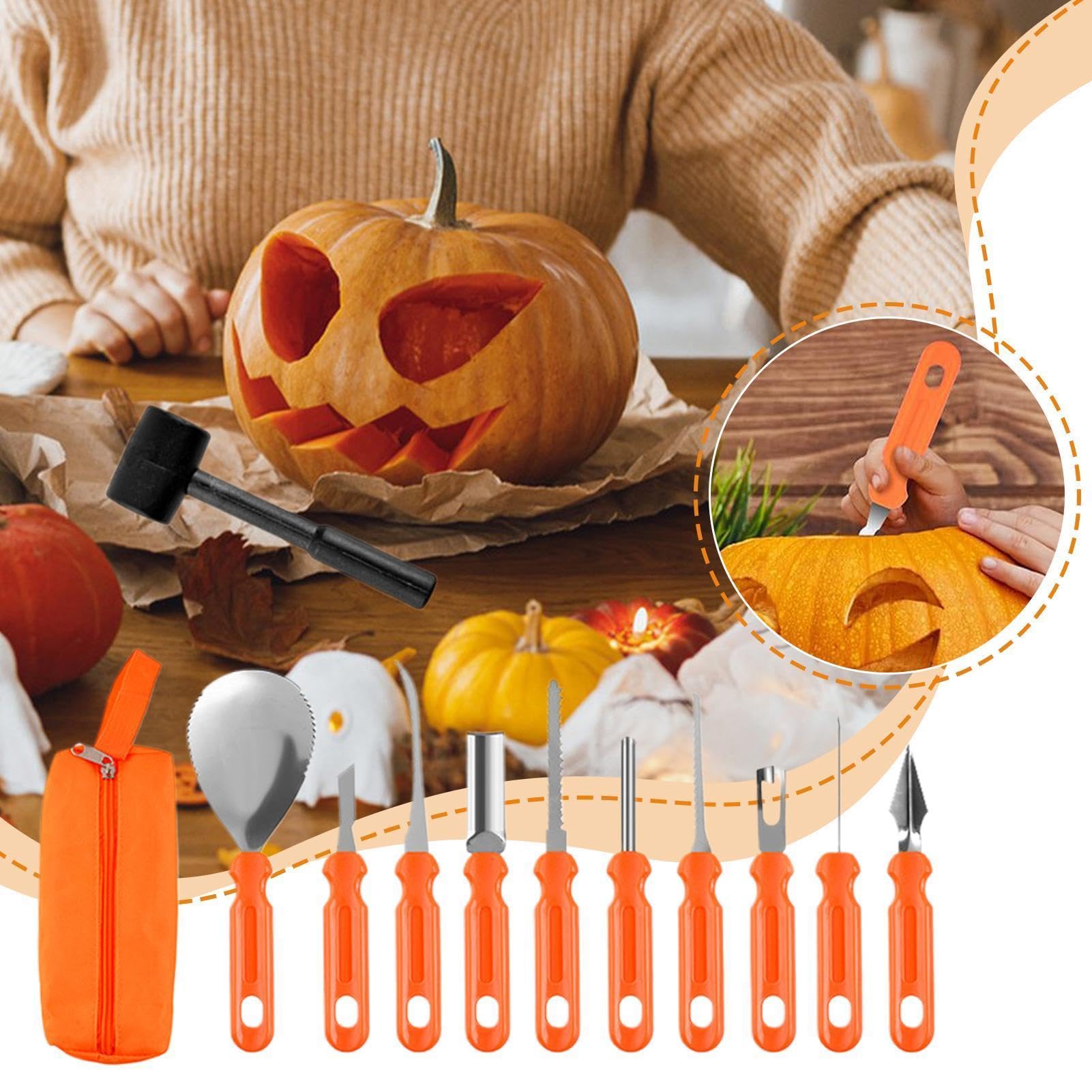 Zestaw do rzeźbienia dyni na Halloween Wytrzymałe Gadżety Rzeźbiarskie Z