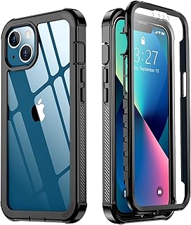 Red2Fire for iPhone 13 Case, [360 Full Body] [Heavy Duty Protection] with Built-in Screen Protector Tough Rugged 12 FT Dropproof Shockproof Dust-proof Bumper Case for iPhone 13 Phone Case 6.1 inch