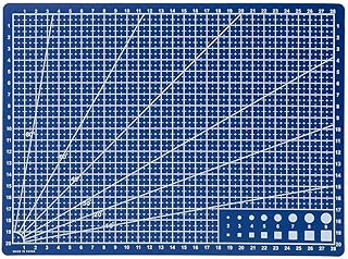 Precision A5 Cutting Mat with Grid and Angle Guides, Double-Sided Durable Craft Board for Scrapbooking, Design and DIY Projects