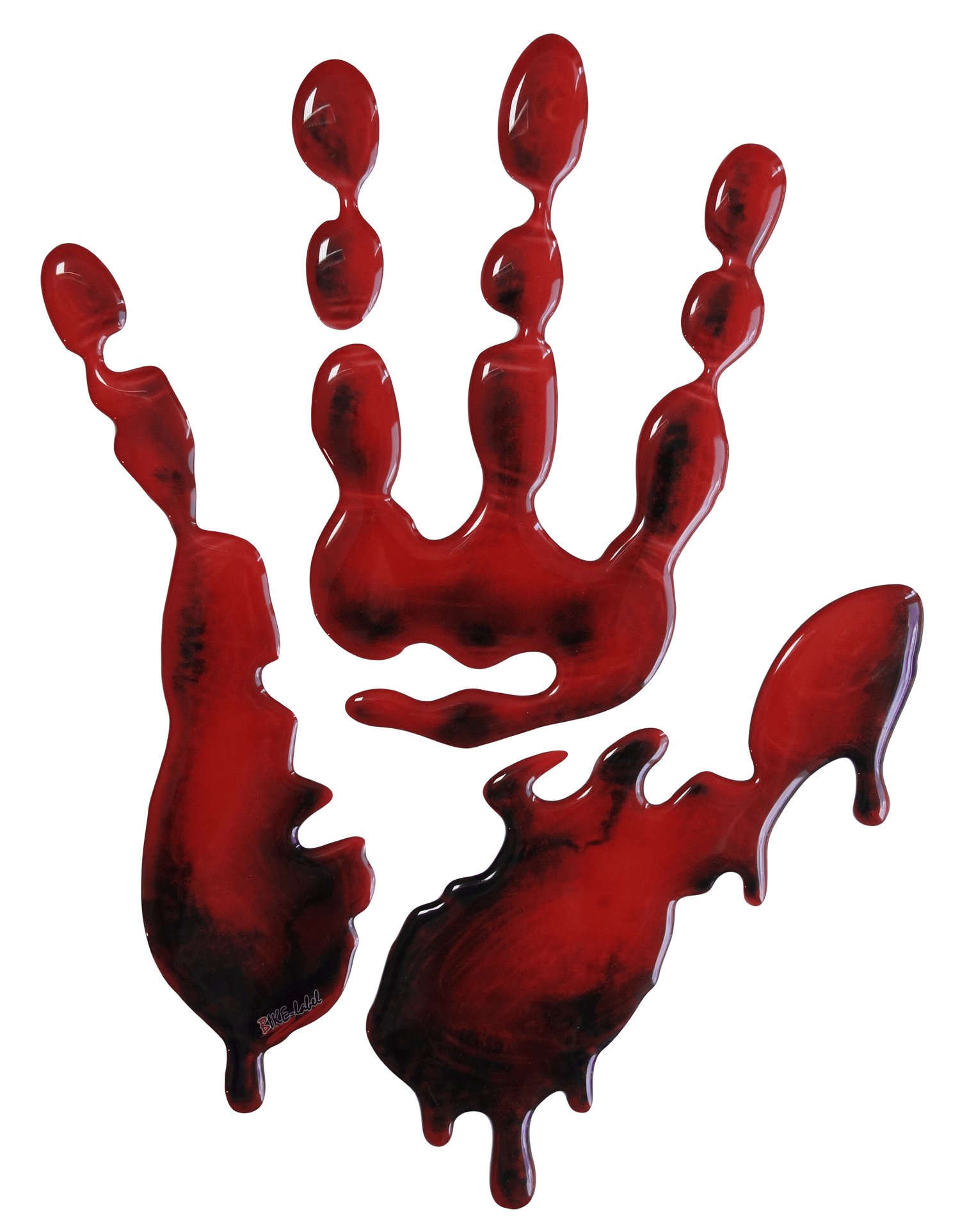 Motorrad Tankpad Dead Skull - 3D Aufkleber Für Yamaha Kompatibel Mit X502282