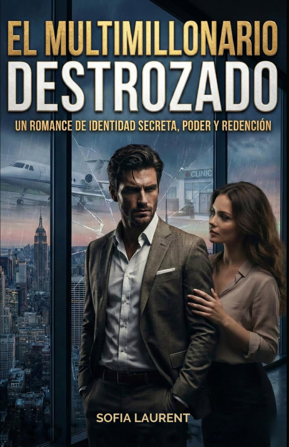 El Multimillonario Destrozado: Un romance de identidad secreta, poder y redención