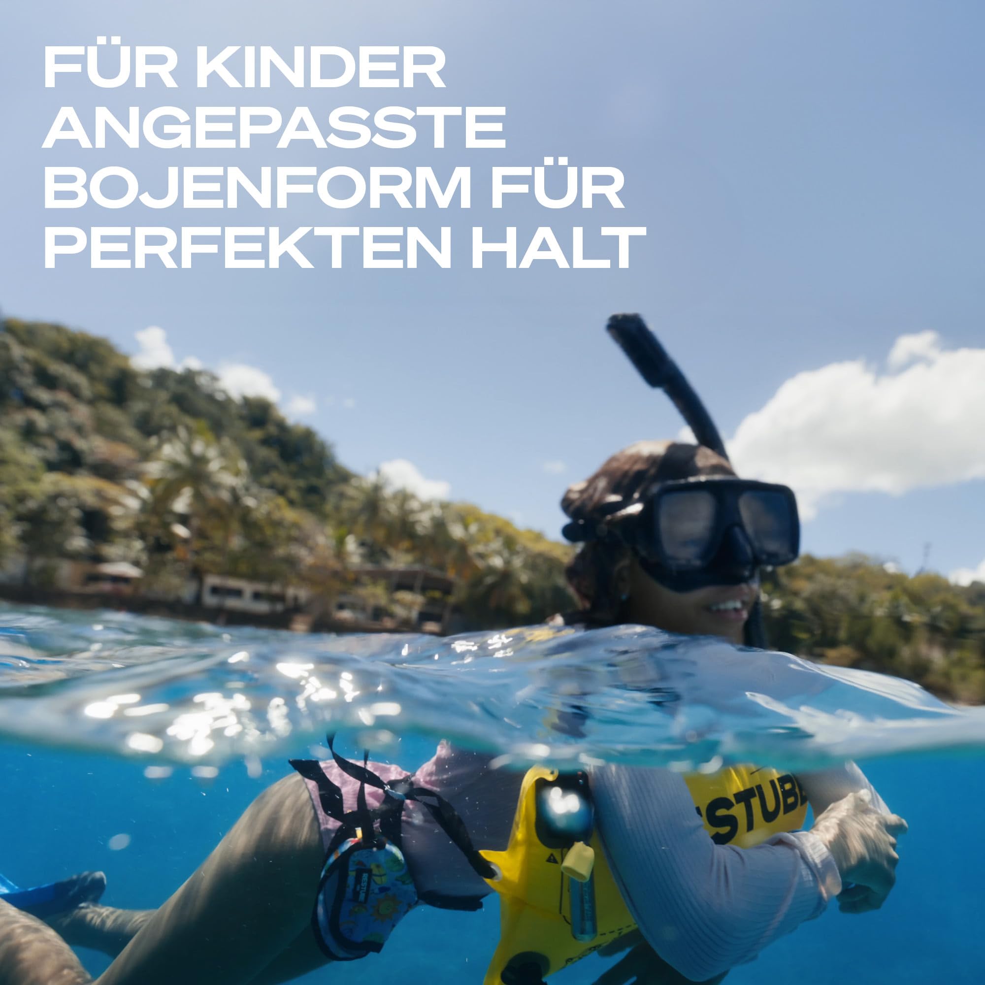 RESTUBE Kids Summer Die aufblasbare Sicherheitsboje für Kinder ab 10 Jahren