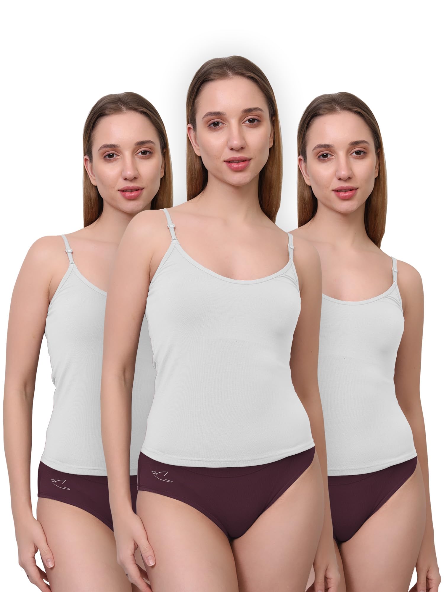 freecultr Seamless Micromodal Camisole for Women with Adjustable Spaghetti Straps | Lightweight Layering Tank Top Casual Outfits & Sleepwear | Soft Breathable Stretch Fabric-picture-39