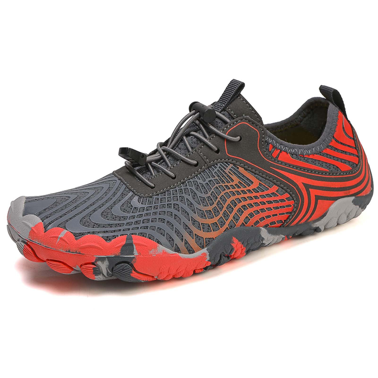 Scarpe Scoglio Uomo Scarpette da Scoglio Donna Spiaggia Barca Mare Lago Scarpine per Entrare in Acqua Trasparenti Ciabatte Fiume di Gomma Il Pelle Acquatiche Sassi 46 Shoes Plastica Trekking