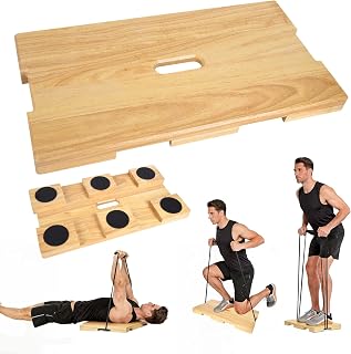 Resistance Band Platform With 9 Pound Weight