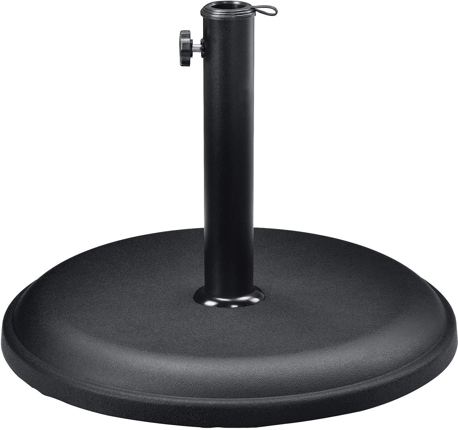 Global Industrial Concrete Umbrella Base, 33 Lb., Black