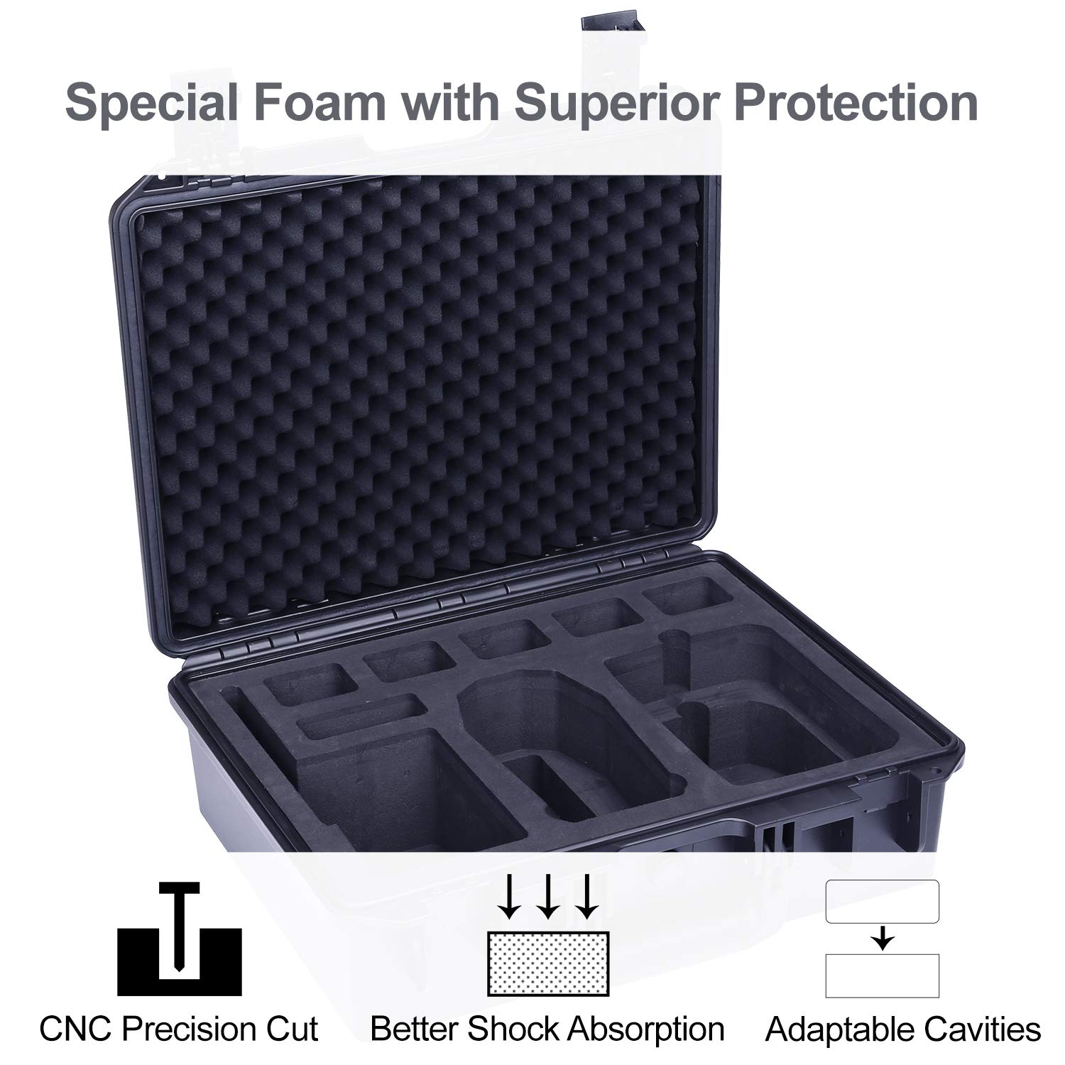 Buy Lykus Titan MA210 Waterproof Hard Case for DJI Air 2S/Mavic Air 2