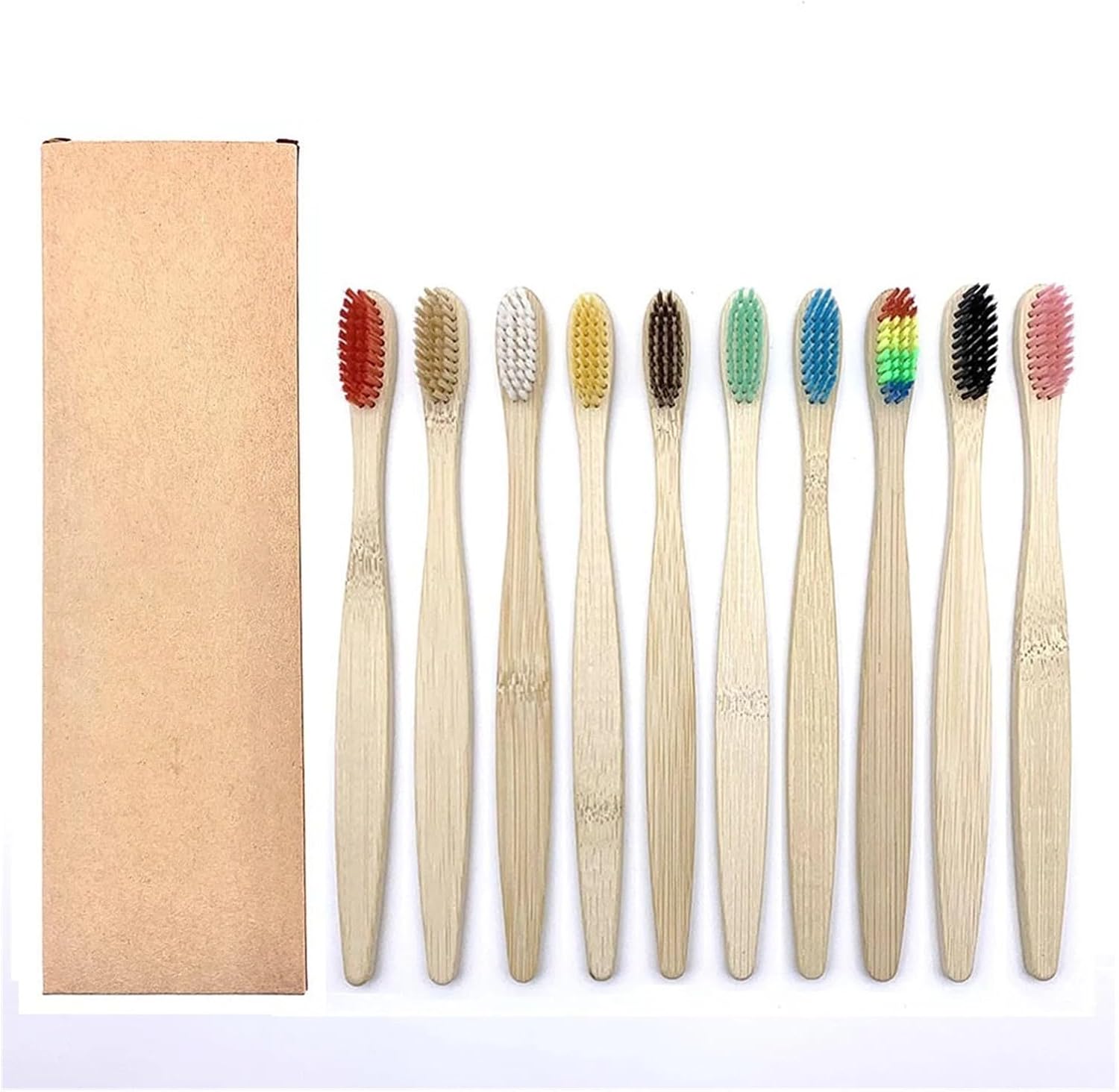 Manual Toothbrush 10 Pcs Mixed Color Toothbrush Toothbrush Soft Bristle Oral Care Toothbrush Toothbrush(10PCS Kids Set)