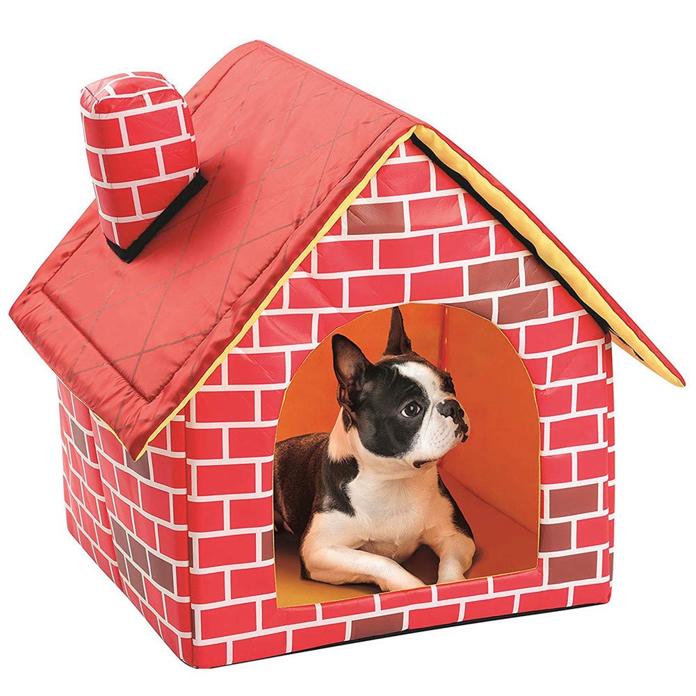 Maison pour chat et petit chien lavable pour salon serein