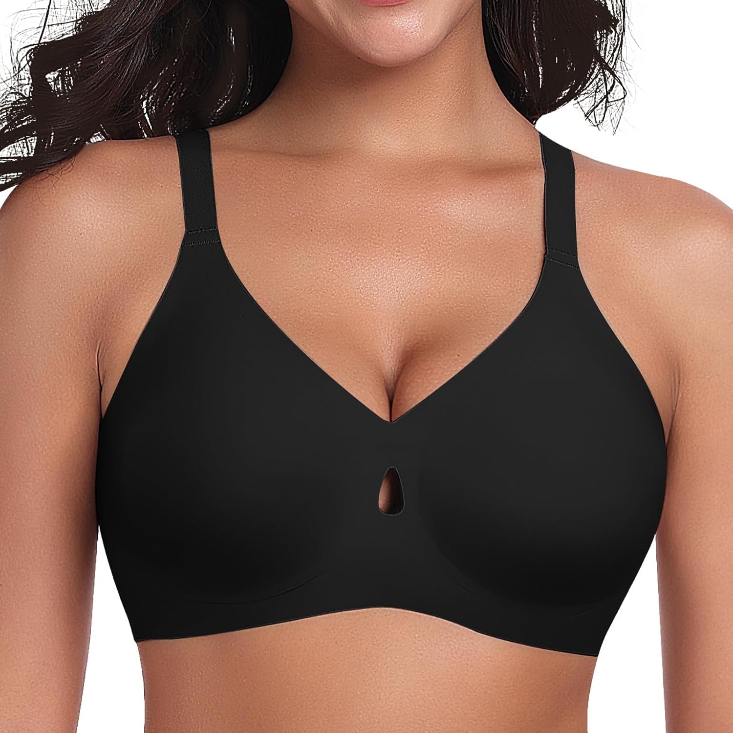 Womens Seamless Bra Wireless No Underwire Comfort Bras Buttery Soft
