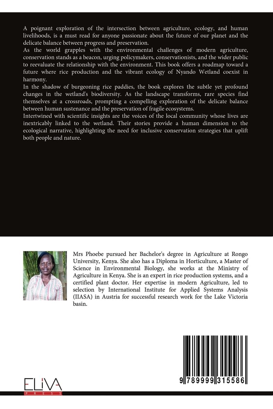 Effects of Rice Production On Ecology and Biodiversity of Nyando Wetlands