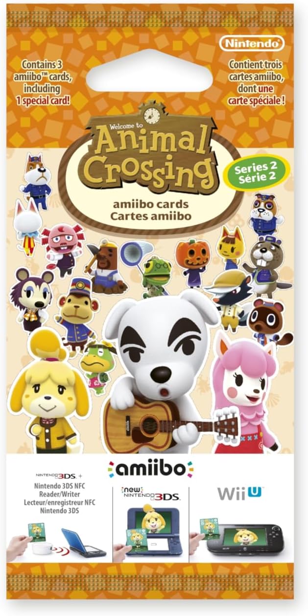 Animal Crossing: Happy Home Designer Amiibo 3 Card Pack (Series 2) /3DS
