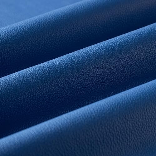 Vista 106 de Wooqu Paño de libro de piel sintética, base recubierta de poliuretano y no tejida, aspecto de cuero, suave, 17 x 29 pulgadas, para encuadernación