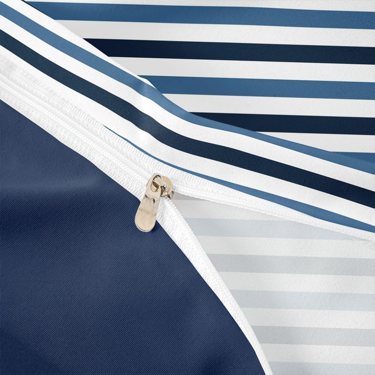 Feelyou Kids Boys Girls Retro Striped Duvet Cover Twin Size