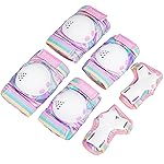 BOSONER Kids/Youth Knee Pad Elbow Pads for Roller Skates Cycling BMX Bike Skateboard Inline Rollerblading, Skating Skatings Scooter Riding Sports