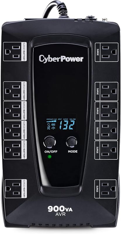 CyberPower AVRG900LCD UPS LCD inteligente con respaldo de batería