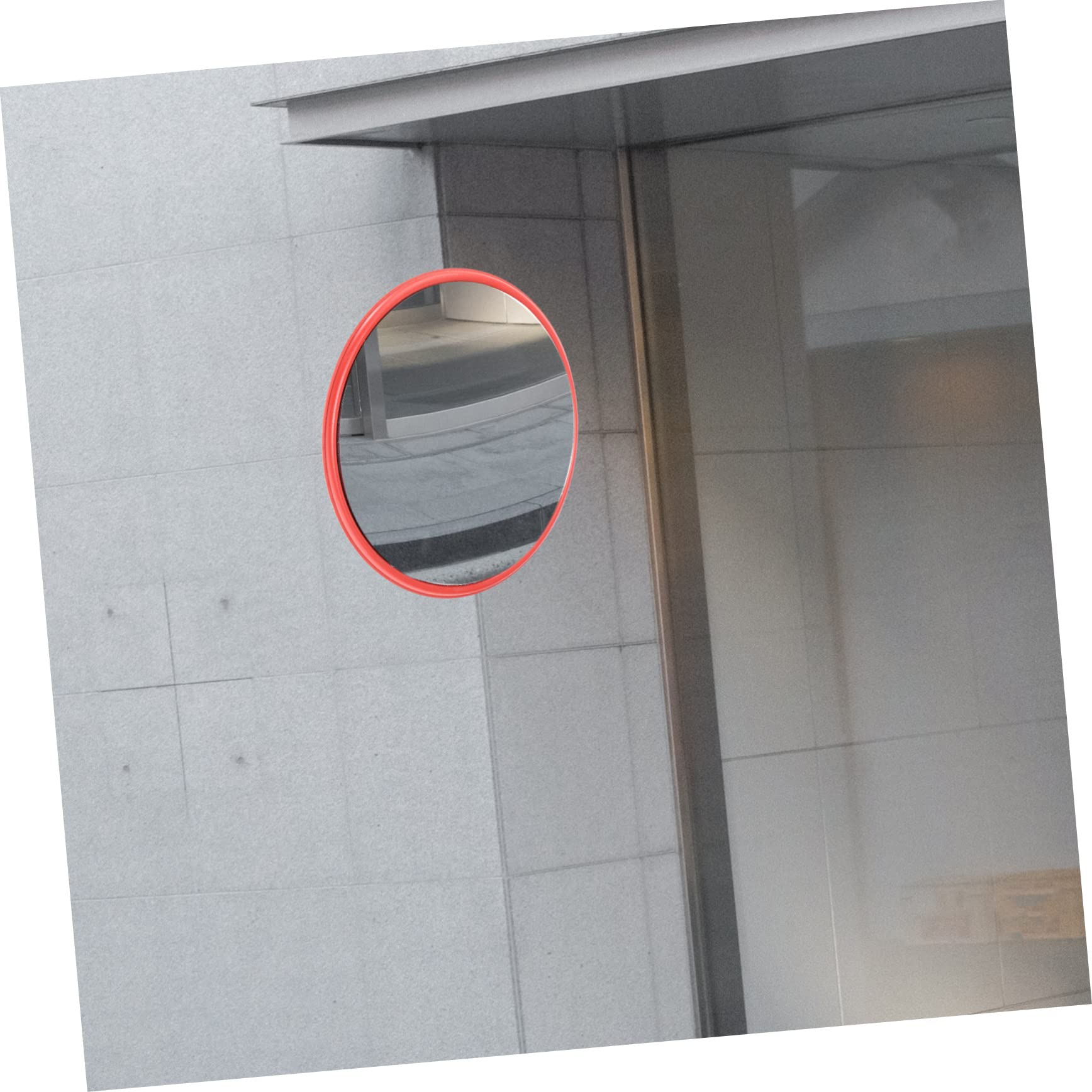 Healvian Miroir Convexe Rond Pour Sécurité Miroir De Signalisation Angle De Voirie Extérieur Pour Tournants