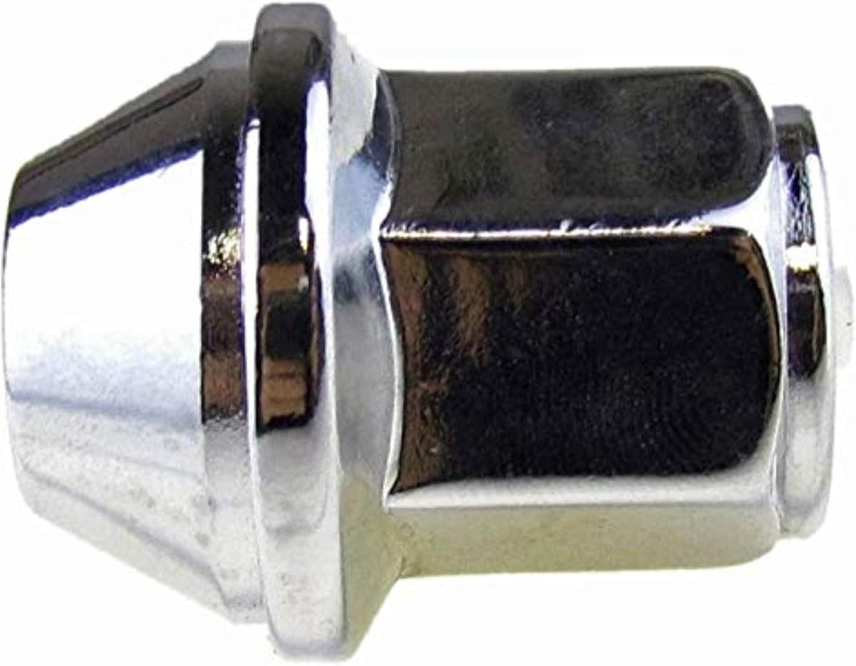 Dorman 611-007 Wheel Nut M14-1.50 Metric - 21 mm Hex, 38.5 mm Length Compatible with Select Ford/Lincoln Models, 10 Pack (OE FIX)
