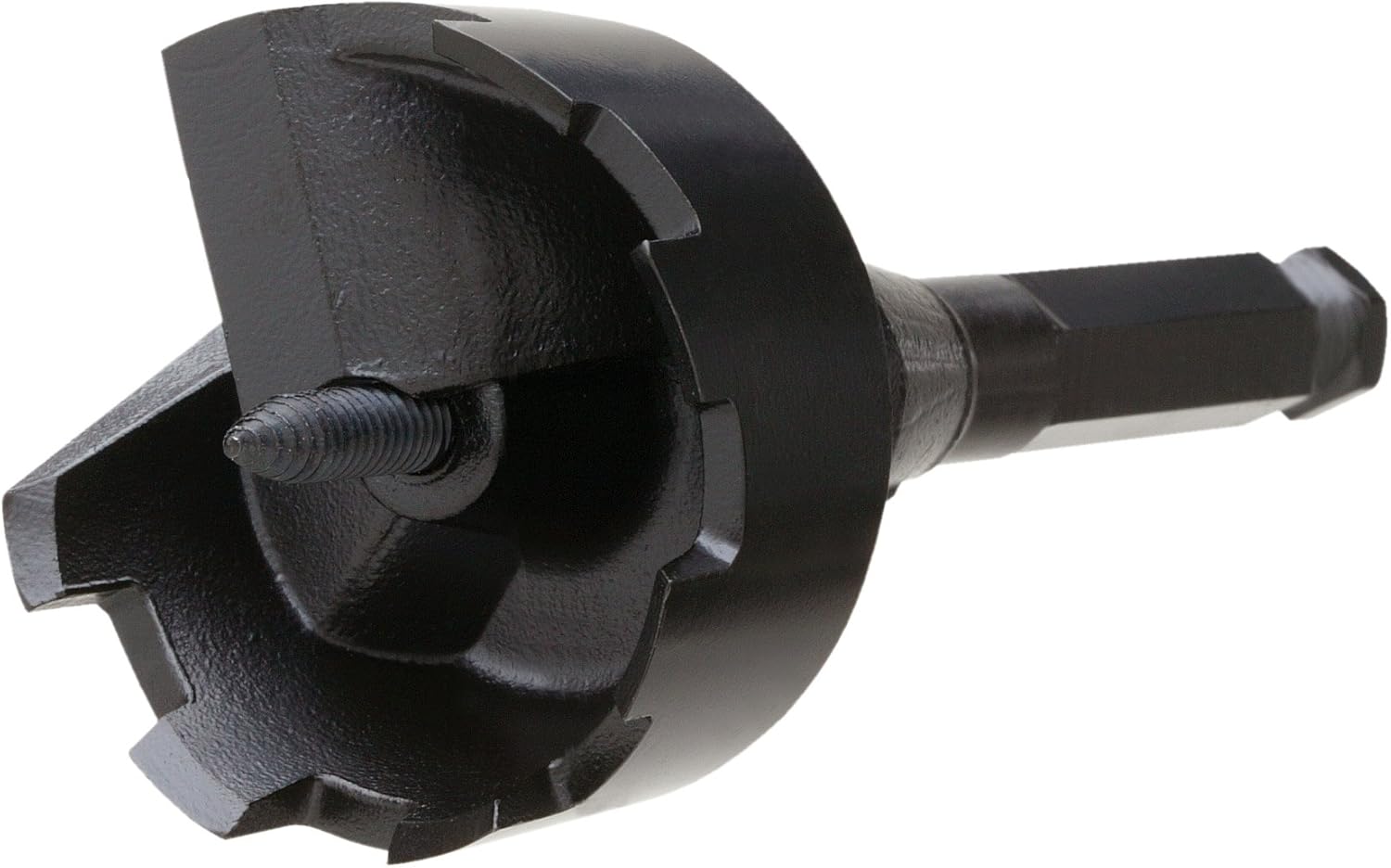 Steelex D3654 4-5/8-Inch Heavy Duty Forstner Bit with Screw Tip , black