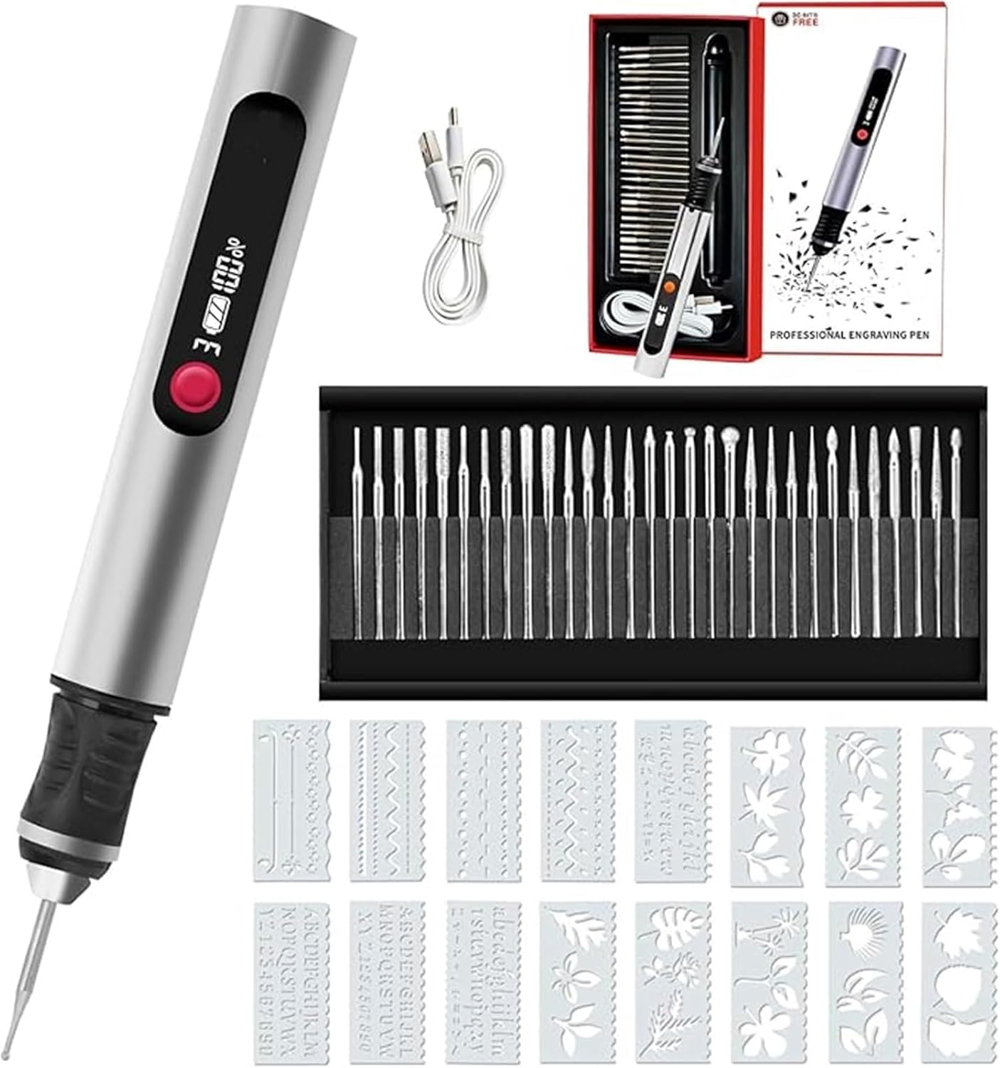 stylo graveur électrique sans fil