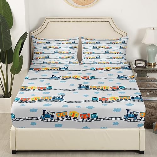 Vista 47 de Erosebridal Juego de sábanas de mariposa azul, tamaño matrimonial, sábanas de hongos y polilla de libélula, sábana encimera de fase lunar, sábana