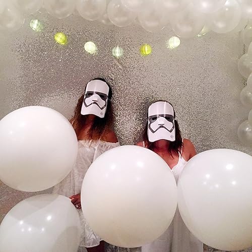 Miniatura 6 de Globos de látex gigantes de 36 pulgadas para decoraciones de cumpleaños, bodas, fiestas, 6 globos redondos grandes amarillos