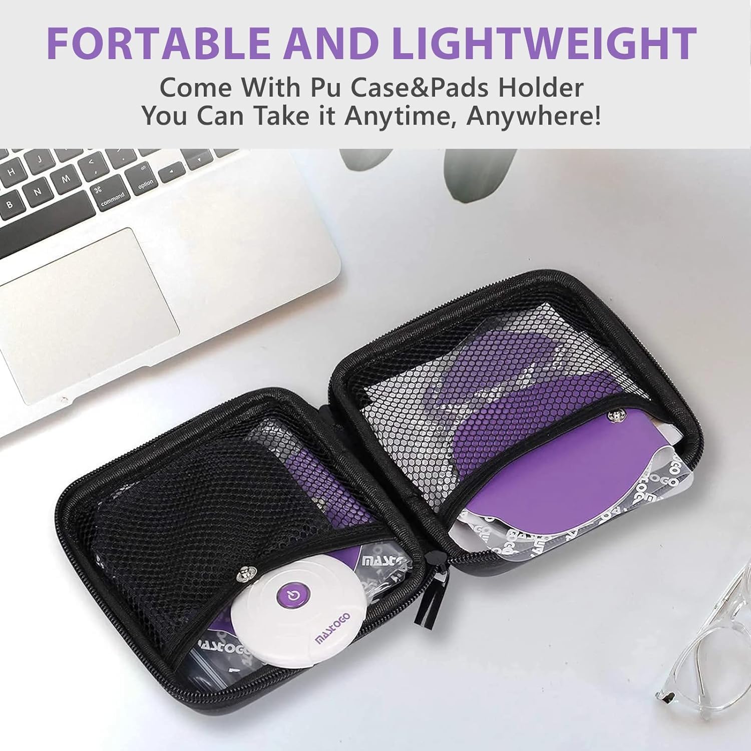 MASTOGO App-Controlled Wireless TENS and EMS Unit for Back Pain Relief. — Amazon image 8