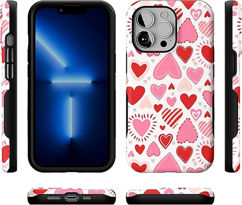 Vista 729 de Casely iPhone 13 Pro Case Compatible with MagSafe Blue Marble Case