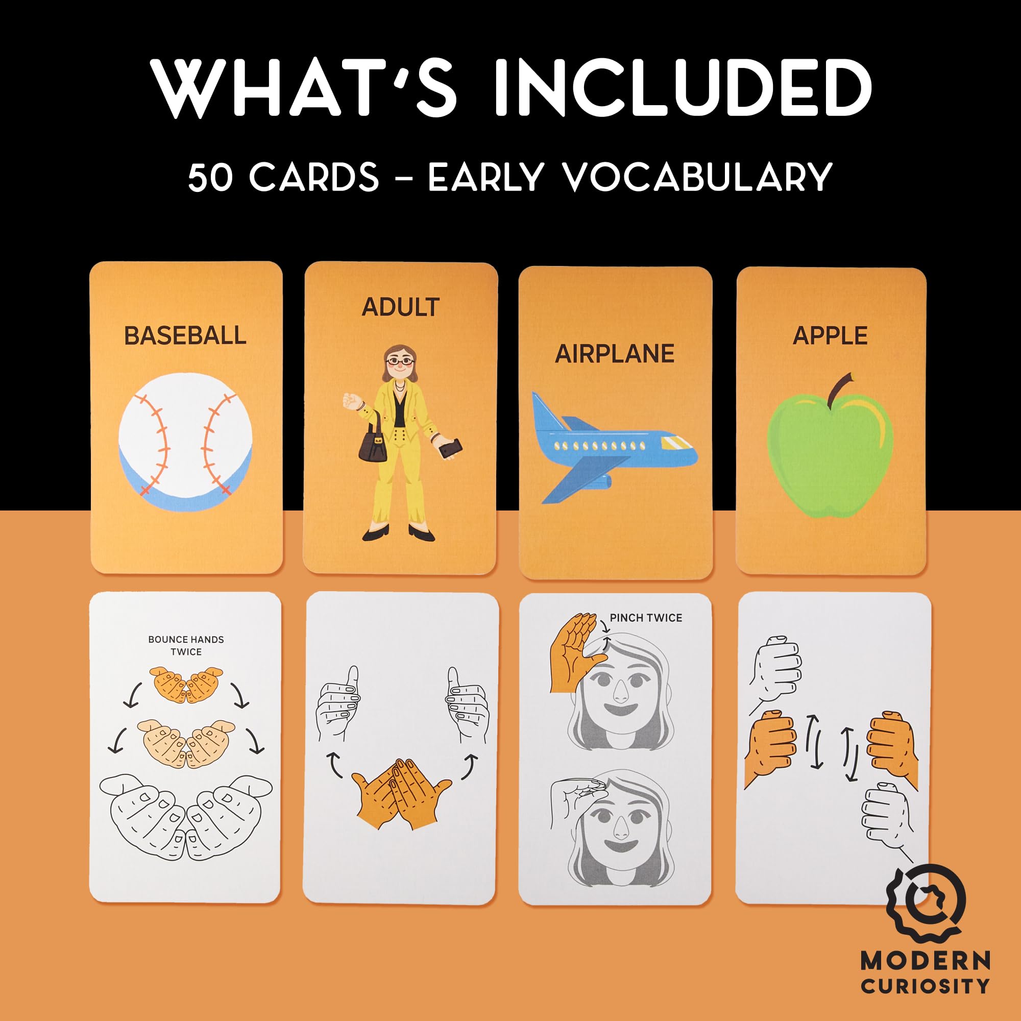 Flashcards For Toddlers 1-3 ASL Flash Cards For Toddlers - American ...
