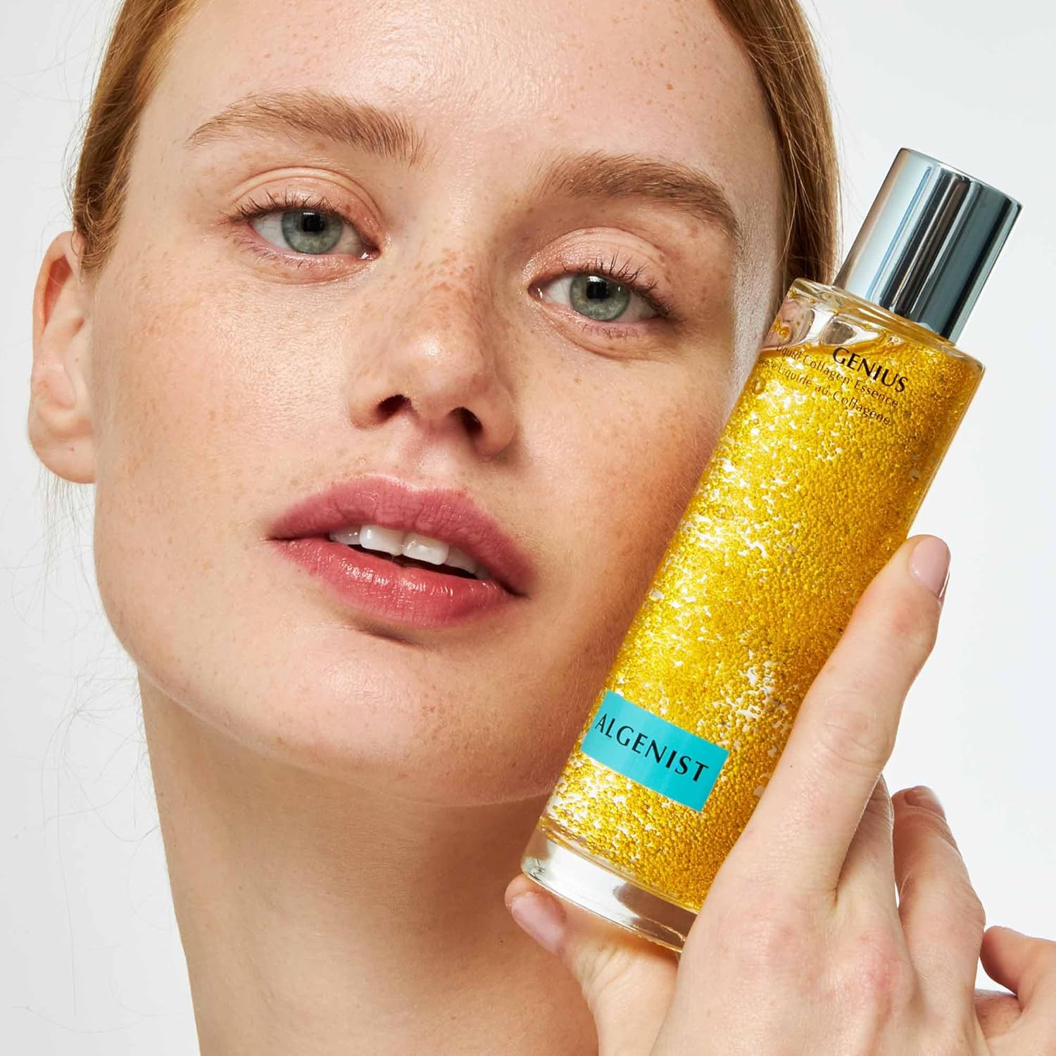 Algenist GENIUS Liquid Collagen Essence - Liquid Collagen Serum with Patented Alguronic Acid to Help Improve Skin Bounce, Elasticity & Radiance (3.4 oz) - Image 3