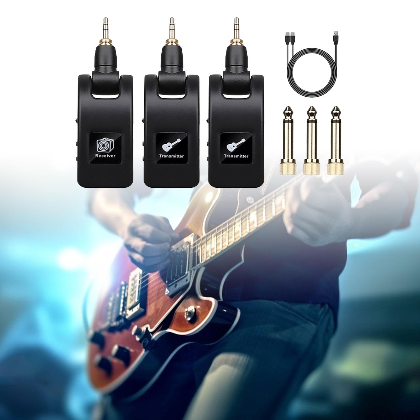 Trasmettitore E Ricevitore Audio Sistema per Chitarra Sistema Microfonico Attrezzatura Musicale