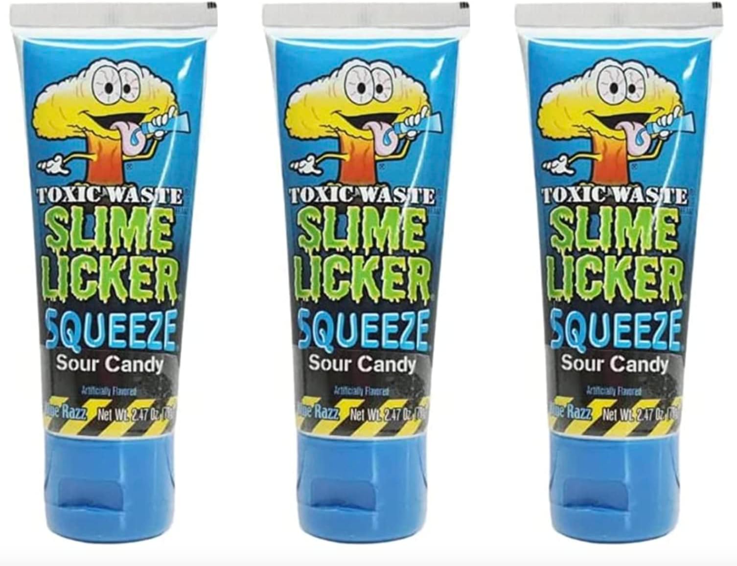 Slime Licker Squeeze Sour Candy 12 Pack (Variety Pack