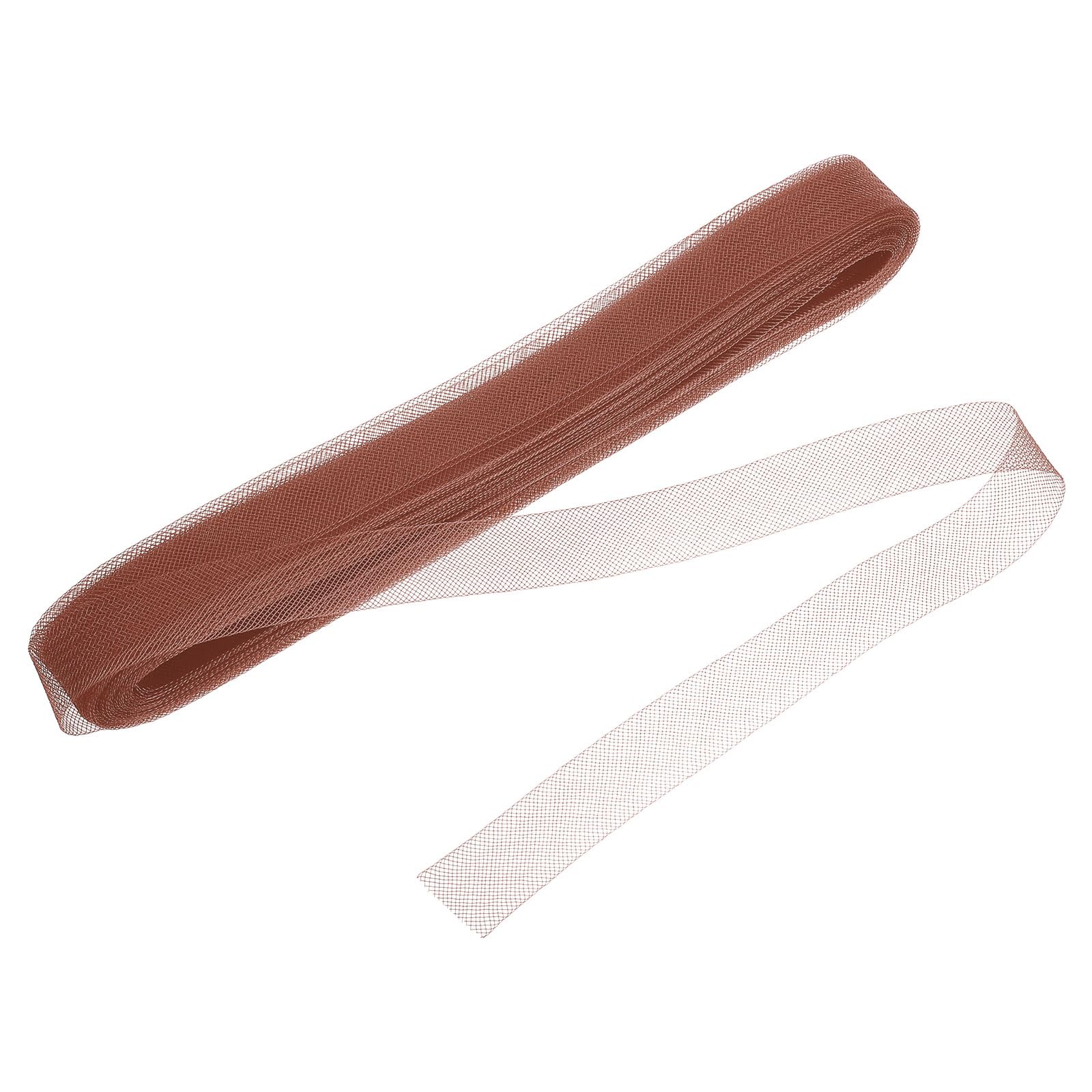 Crinolina In Poliestere 25 Iarde - Larghezza 3”, Blu Scuro Per Abiti Da Sposa E Costumi - Foto 9