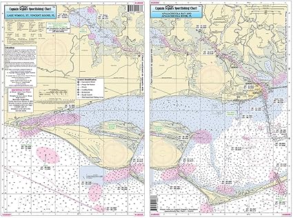 Apalachicola Bay Fishing Map Amazon.com : Captain Segull Inshore Apalachicola River & Bay, Fl Fishing  Nautical Chart : Sports & Outdoors