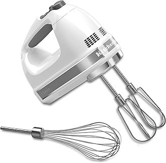 NEW Kitchenaid USA Electronic Contrl Khm7210wh 7 Speed Digital Hand Mixer White One Day Shipping Good Gift Fast Shipping