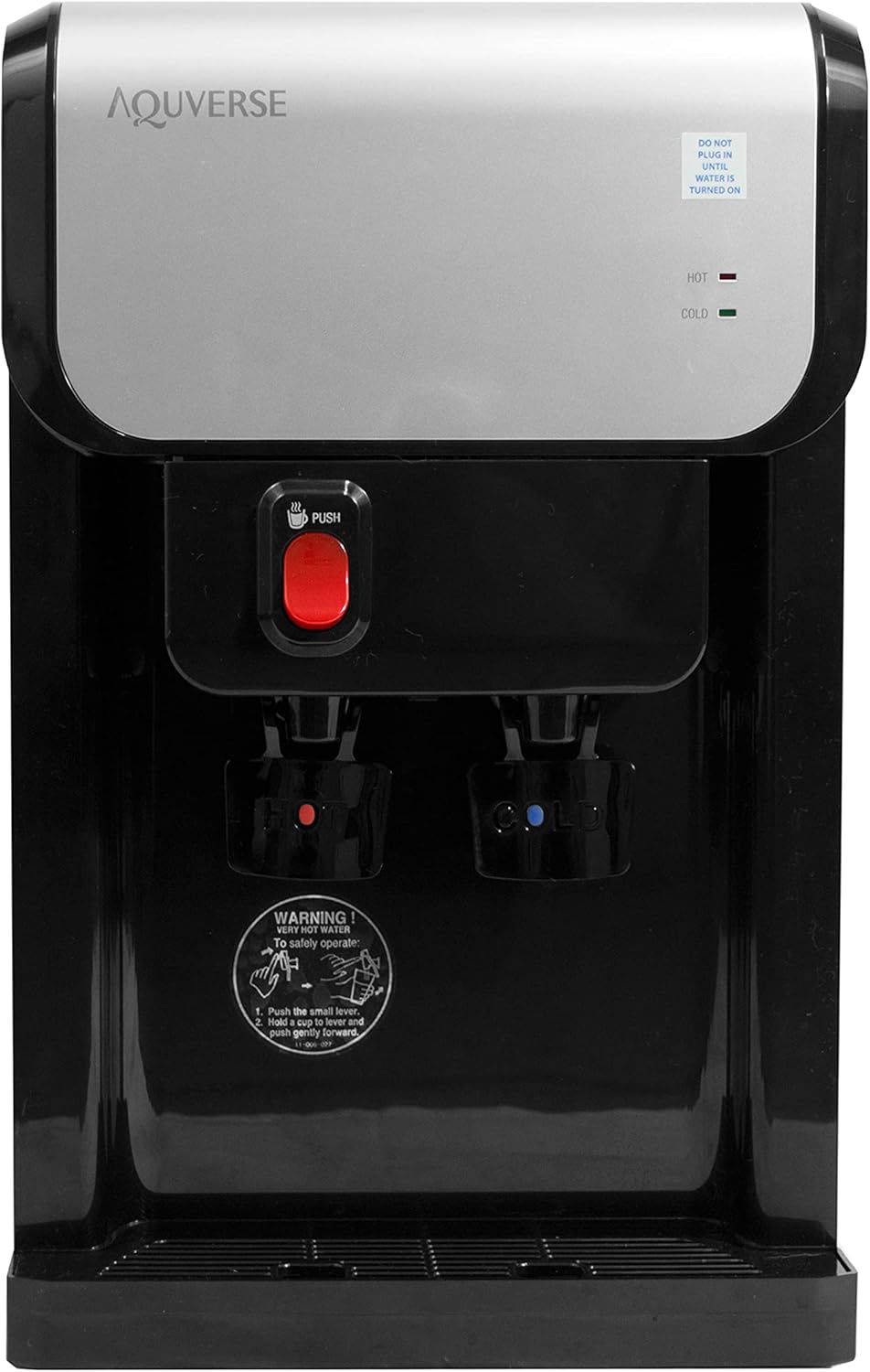 Bottleless Countertop Hot and Cold Water Cooler
