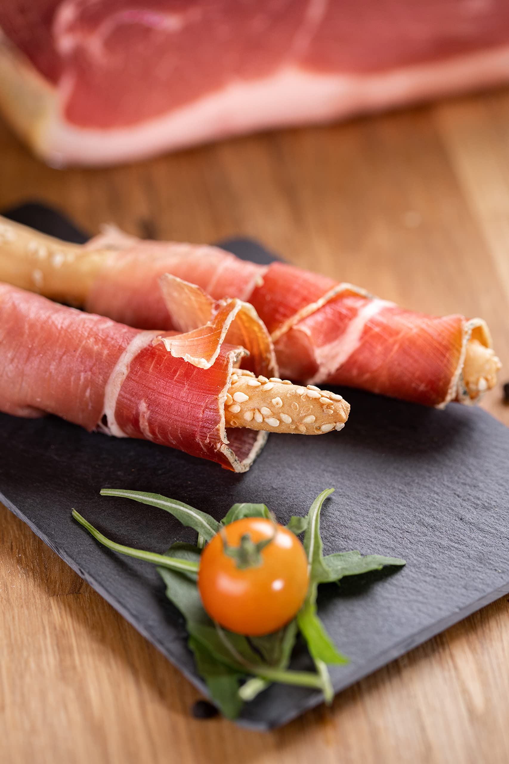Moretti® Fiocco di Prosciutto Artigianale da 1,7 a 2 Kg sottovuoto Cuore di Prosciutto Crudo Stagionato Gusto delicato