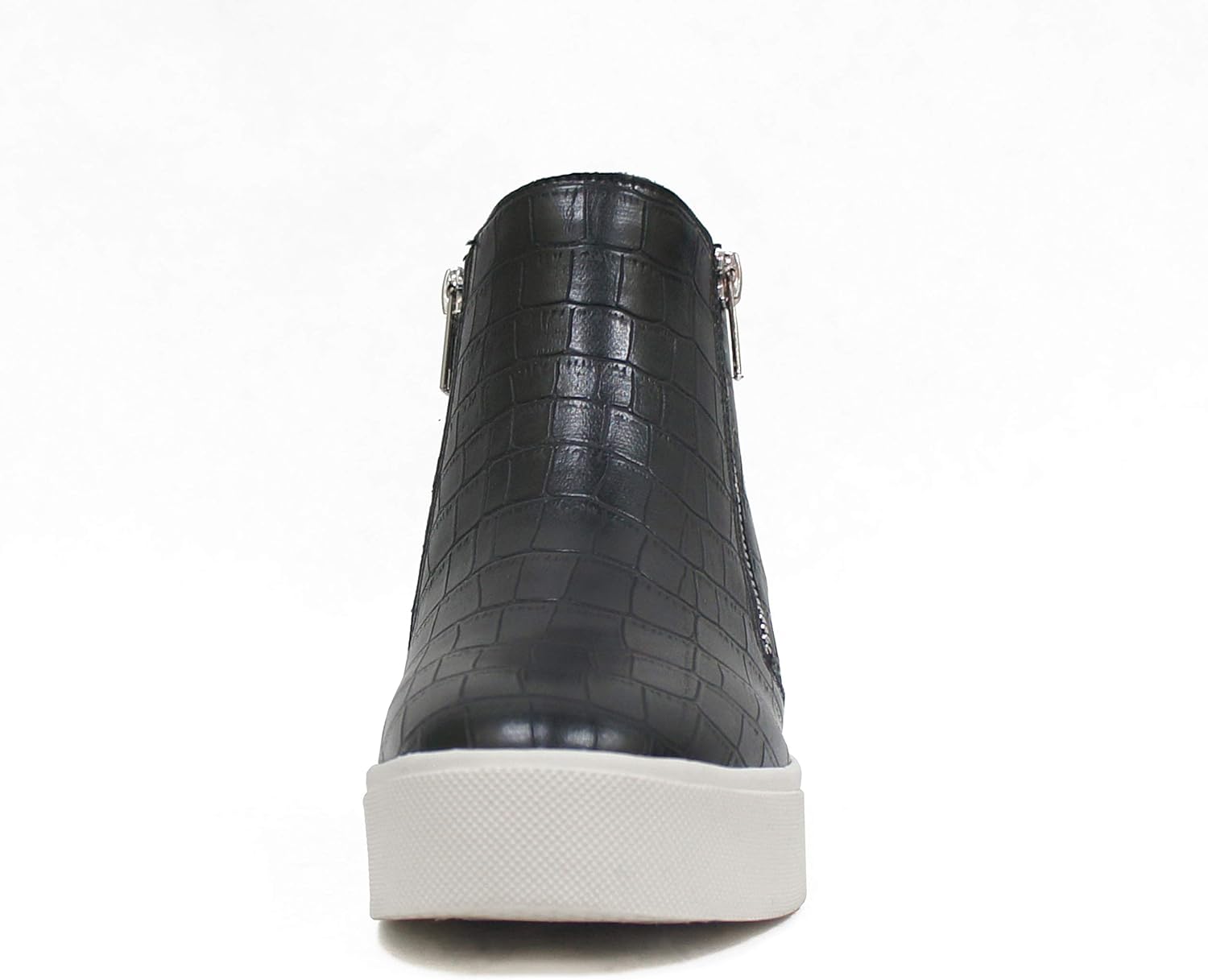 Soda Womens Taylor Nubuck Hight Top Slip On Fashion Sneakers - Image 3