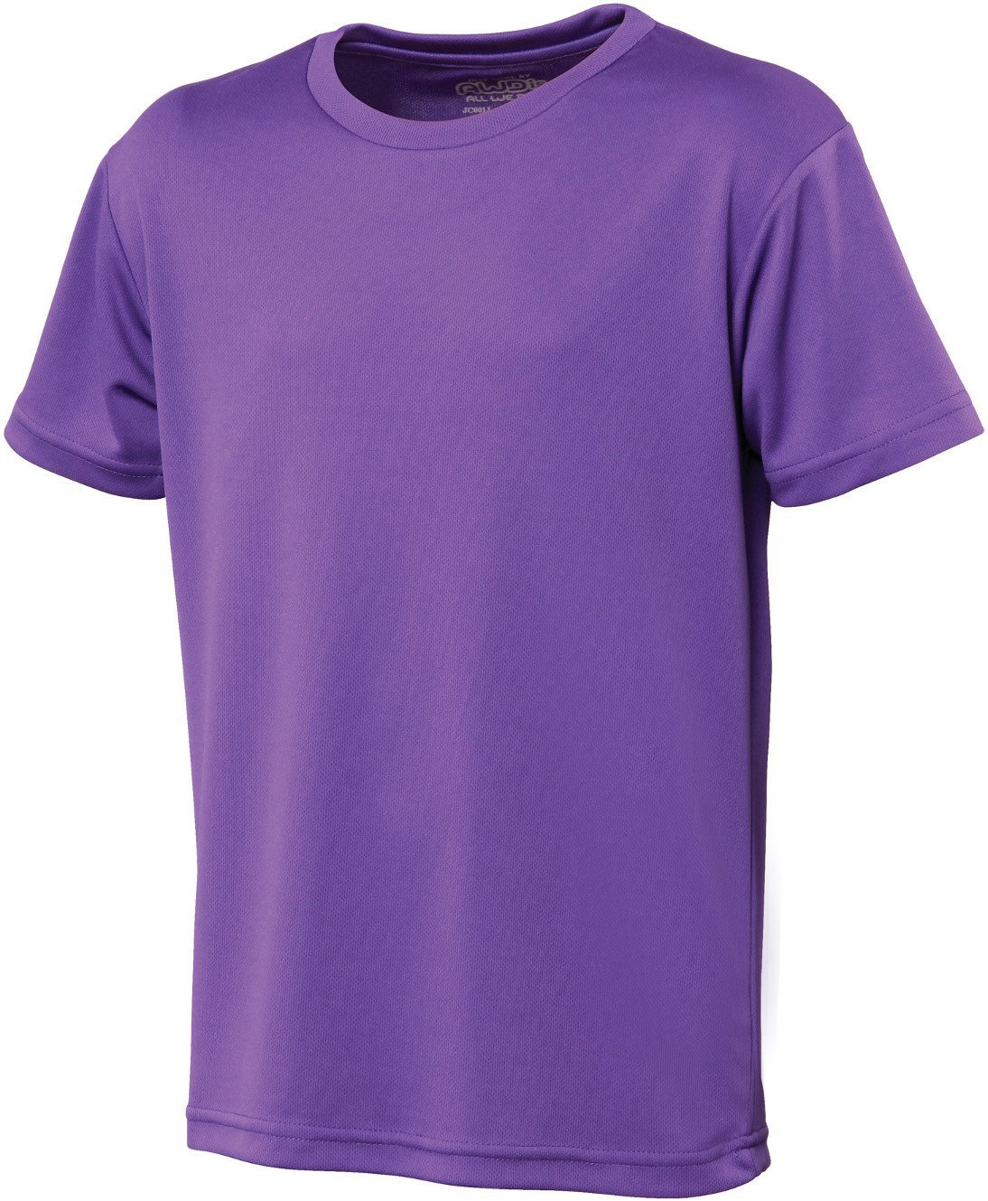 AWD Just Cool Kids Breathable Cool T-Shirt Purple 5/6 Years