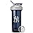 BlenderBottle Shaker Bottle Pro Series Perfect for Protein Shakes and Pre Workout, 28-Ounce, Grey/Blue (New York Yankees)