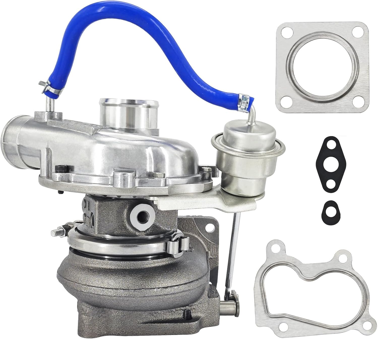 MIA884648 Turbo RHF5 Turbocharger Compatible with John Deere Loader 328E 329E 330P 330G 331P 331G 332E 333G for Yanmar Engine 4TNV94CHT 4TNV94FHT ，MIA882115 MIA884163 12997818020