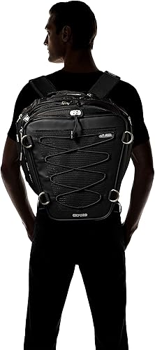 Miniatura 6 de Oxford OL325 Negro 40 L T40R Paquete de cola de motocicleta