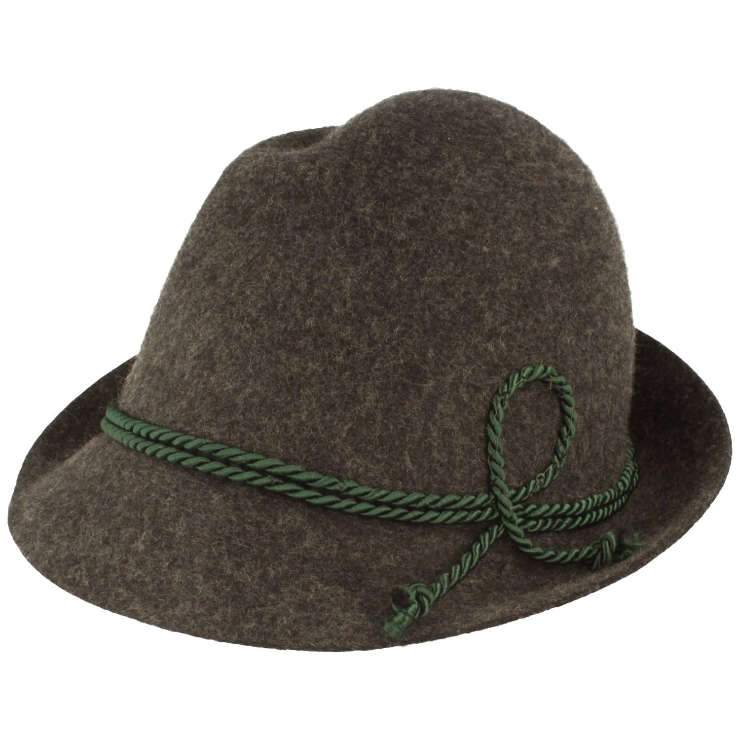 Hut Breiter Allgäuer Costume Hat, charcoal, 48, 5 7/8