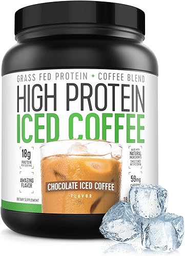 Miniatura 8 de Café helado con proteínas, café con alto contenido en proteínas, café con proteínas, apto para keto, 0.63oz de proteína, 0.07oz de carbohidratos,
